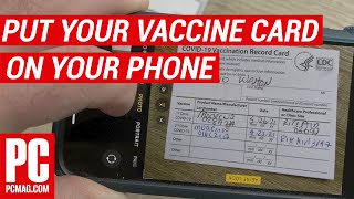 How to Carry Your Vaccination Card on Your Phone