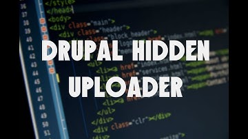 Deface metode Drupal Hidden Uploader