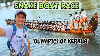 I saw the famous SNAKE BOAT RACE of KERALA | Nehru Trophy Boat Race 2023 #therainbowgirl