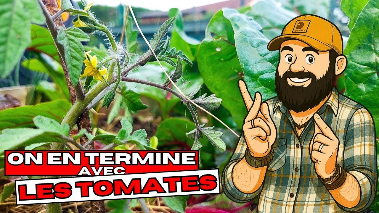 CLAP de FIN ! Ces TOMATES n'iront PAS PLUS LOIN 🍅 [SAISON 4] #potager #légumes  #autonomie