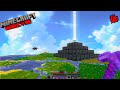 I built the worlds biggest netherite beacon in minecraft hardcore