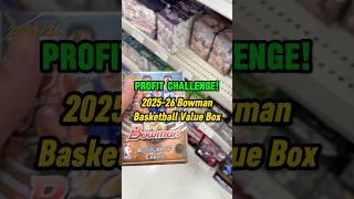Bowman Basketball profit challenge, let’s rock.  #sportscards #basketballtiktok #fyp #packopenings