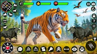 Tiger Family Simulator Wild Animal Games#viralvideo #games #android #gaming #gameplay #foryou #andro screenshot 2