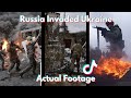 Russia Invaded Ukraine 🇺🇦🇷🇺 - Actual Footage Tiktok Compilation