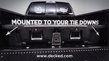 DECKED Drawer System | Work Smarter, Play Harder