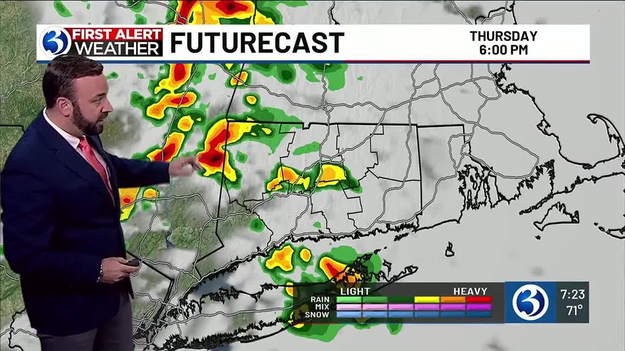 FORECAST: A First Alert for AM heavy rain; PM storms also possible ...