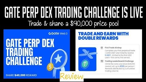 🚀 Gate Perp DEX Trading Challenge is LIVE!Trade & share a $40,000 prize pool!
