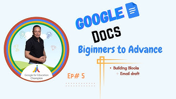 Google Docs | Bouwstenen | E-mailconcept | Ep-05