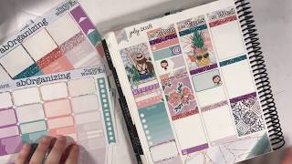Plan With Me July 23rd -29th | Erin Condren Vertical Planner
