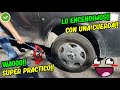 COMO ENCENDER UN CARRO SIN BATERIIA/USANDO UNA CUERDA?😱😱