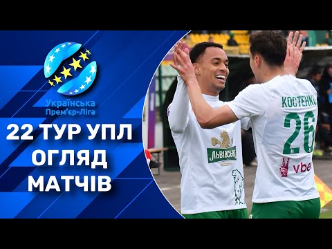ВІДЕООГЛЯД МАТЧІВ 22
