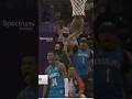 MELO TO B.MILLI WIT THE HALF COURT LOB!!! #viral #espn #fs1 #mb1 #brandonmiller