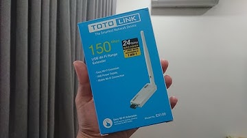 [THUANEXP] Totolink EX100 - thiết bị kích sóng wifi nhỏ gọn
