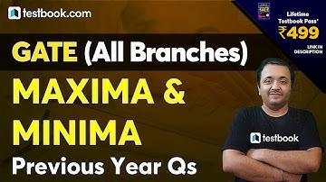 GATE Previous Year Maths Questions | Maxima and Minima Problems | GATE 2020 Solutions