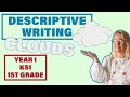 Descriptive Writing CLOUDS // Year 1 KS1 1st Grade Writing