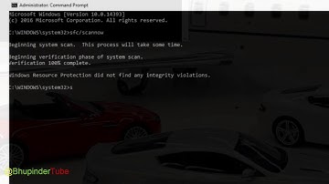 how to run sfc scannow in windows 10