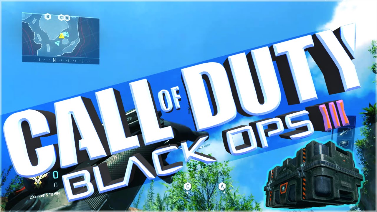 Black Ops 3 Killcams - Care Package + Straight Up Sparrow!