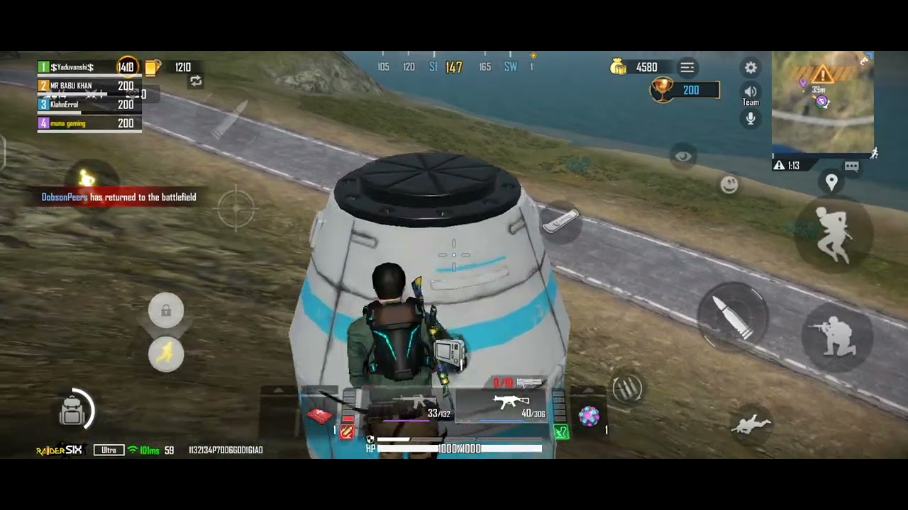 How to open Rider six /🇮🇳🇮🇳🇮🇳 India battle royale gameplay/ RAIDER SIX GAME