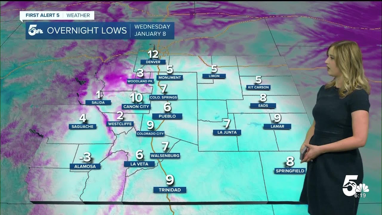 Cold and icy in the morning on Wednesday, but the sun returns - YouTube