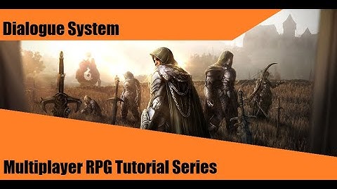 Dialogue System (Part 6: Player Replies )- #37: Make a Multiplayer RPG in UE4 - Tutorial Series