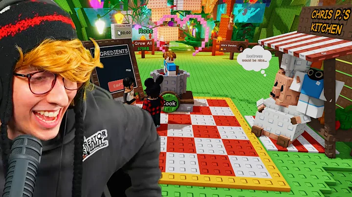 KreekCraft Reacts To Grow a Garden Cooking Event!