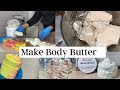 MAKE WHIPPED BODY BUTTER WITH ME | HOW T0 MAKE WHIPPED BODY BUTTER | PRODUCTIVE ENTREPRENEUR VIDEO