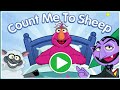 Count Me To Sheep - sesame street count telly to sleep sheep song