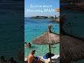 🌍 Illetas beach 🏖 Mallorca 🌴SPAIN 🇪🇦 #shorts
