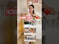 Let’s Make a Hobby Cart 🛒🩷 Organising all my Stationery 💌 #youtubeshorts #shorts #hobby #organise