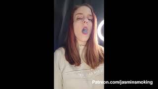 SMOKING GIRL | CHAINSMOKING And DEEPEST INHALES I've Tried!