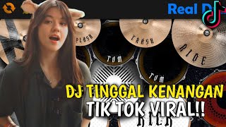 DJ KINI TINGGAL KENANGAN ZIELL FERDIAN VIRAL TIKTOK | REAL DRUM COVER