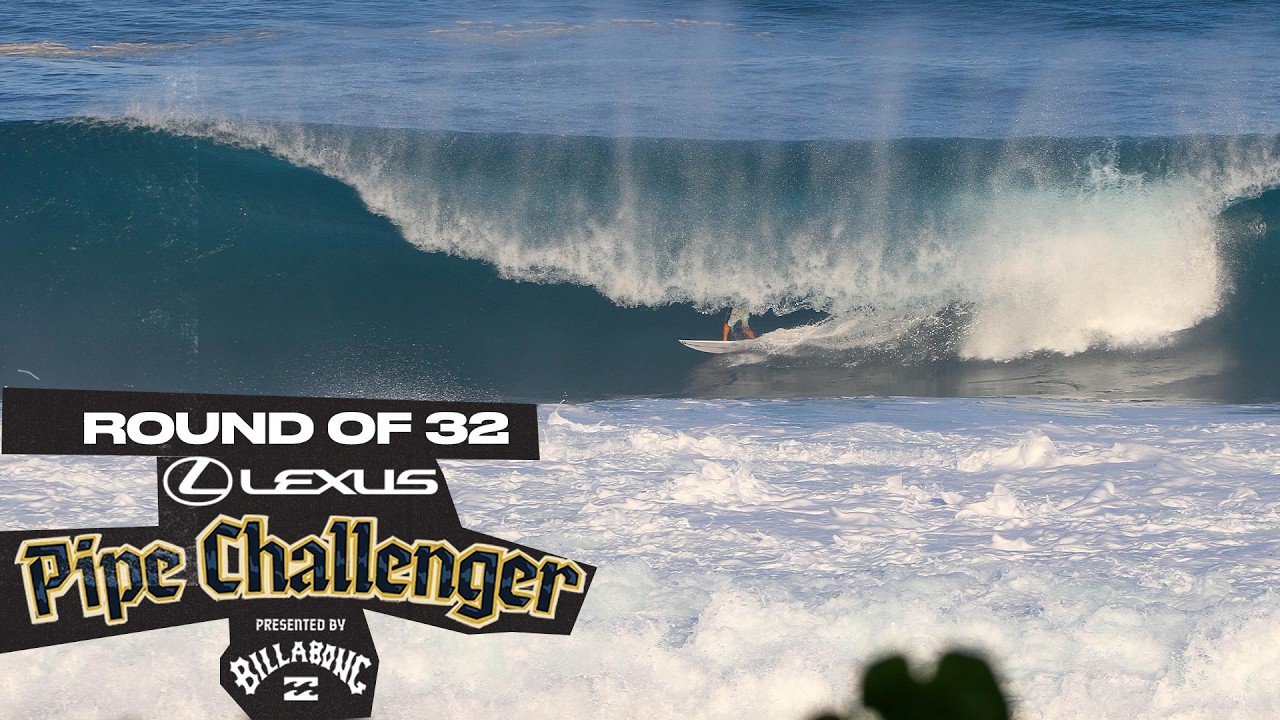 Morgan Cibilic, Joey Johnston, Barron Mamiya, Carlos Munoz | Lexus Pipe Challenger - Round of 32