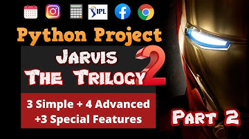 How To Make Jarvis In Python | Your Personal Voice Assistant | Jarvis: The Trilogy 2.0 |Part 2|Hindi