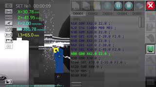 CNC LATHE SIMULATOR ( AIMAN HAIQAL F1050,AKMAL HAKIMI F1046, NOUR EZAZE F1049, RUBANISSWARI F1060) screenshot 4