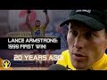 Early days: Lance Armstrong - First Tour win (1999) - 20 years ago!