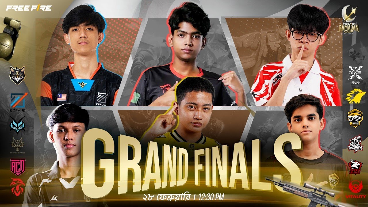 30 লাখ টাকার Tournament ফাইনাল RHK,OFC,NXB|| গ্র্যান ্ ড ফাইনাল | Free Fire Ramadan Cup 2026
