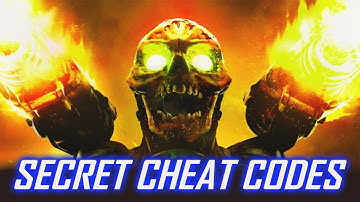 DOOM - All Secret Cheat Codes (PS4 and XB1) PARODY