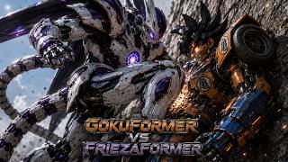 GokuFormer vs FriezaFormer | The Green Core Clash | AI Concept