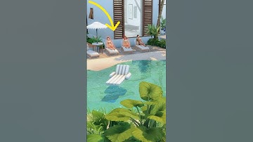 Secret Sims 4 Pool Building Hacks You NEED to Know (part 4)#sims4hacks #sims4ideas