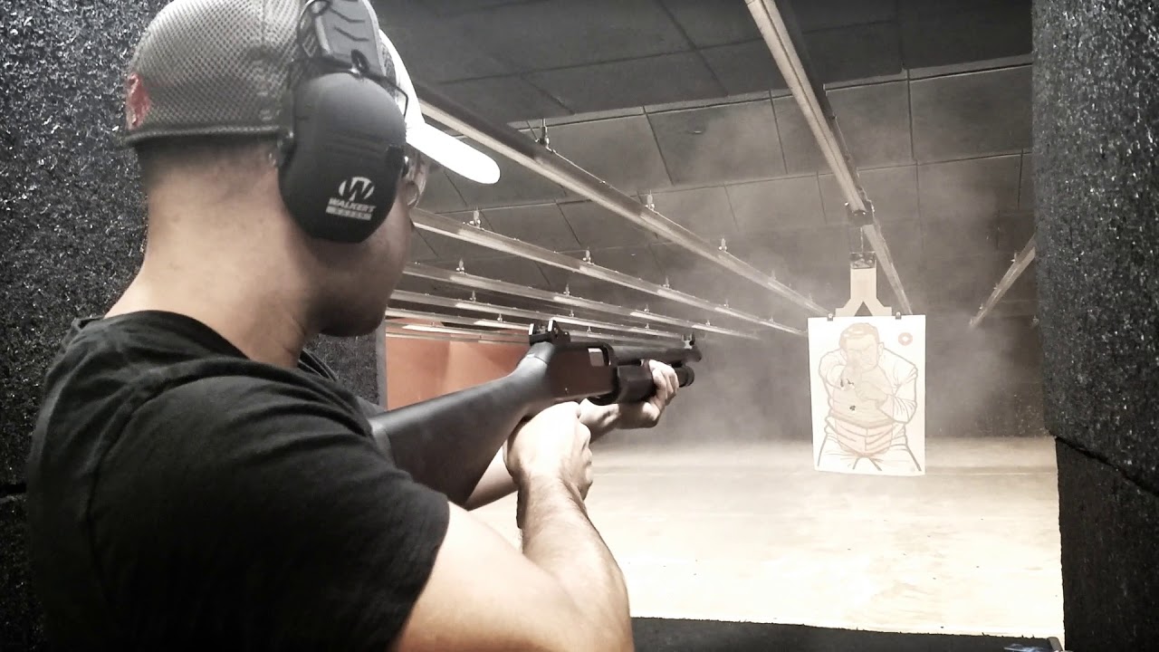 Savage Arms Stevens 320 Pump Shotgun - Slow motion