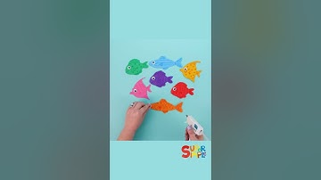 Magnet Fishing Game #shorts #kidscrafts #supersimplecrafts