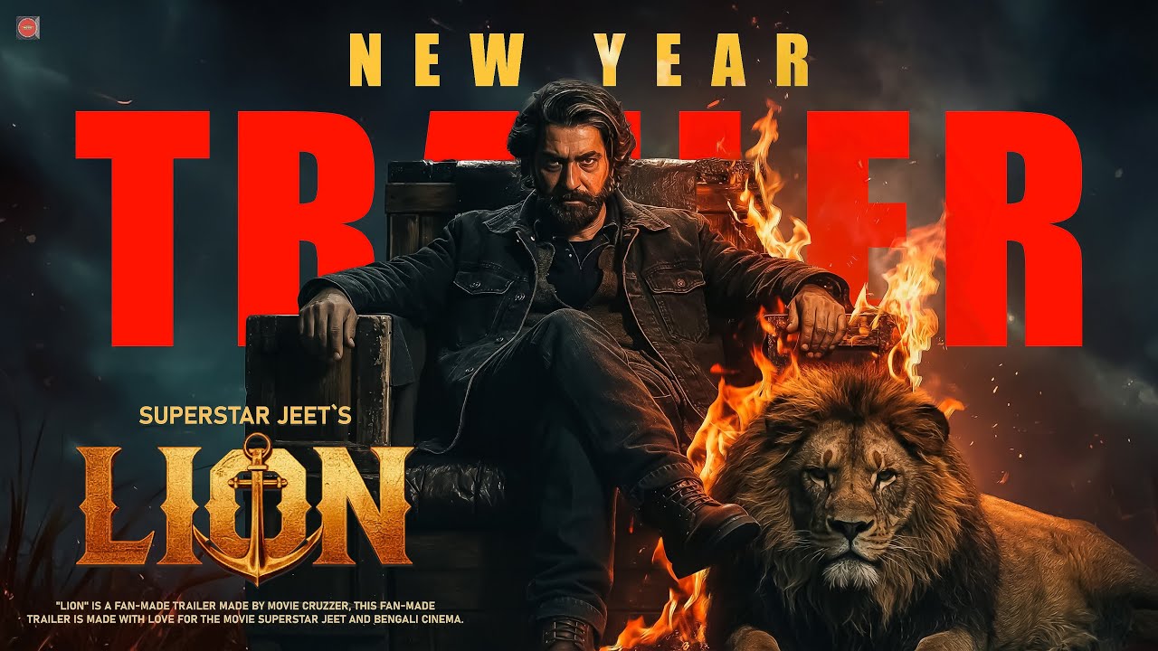 Lion Rana Rashid LION (লায়ন) - Official Trailer | Jeet x Raihan Rafi | Sariful Razz ...