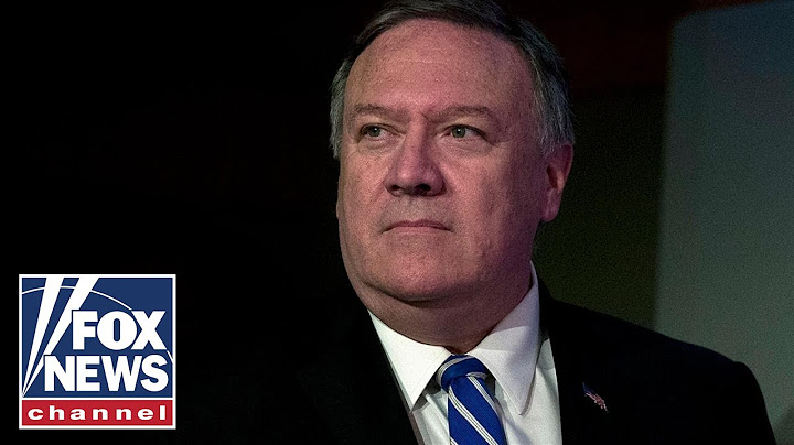 Pompeo says China's NY consulate is a major spy hub