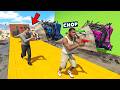 GTA 5 CHOP AND FROSTY PLAY RUNNERS VS CARS BANDIMAN !!