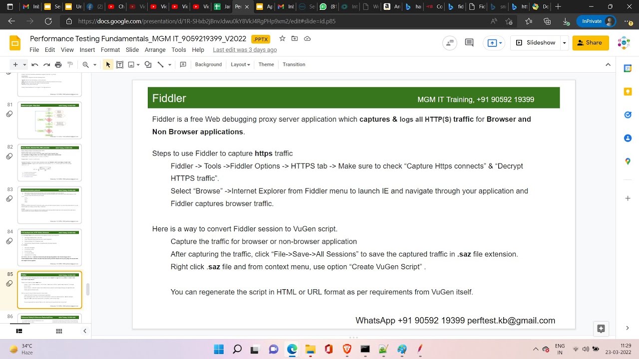 PerformanceTesting-March23-Linux Intro, Developer tools, Fiddler ...