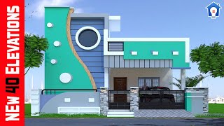 New Front elevation ideas 2020 | single floor house elevation designs indian