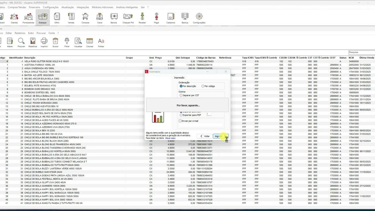 Inventário no Clip Pro: como fazer corretamente em poucos minutos
