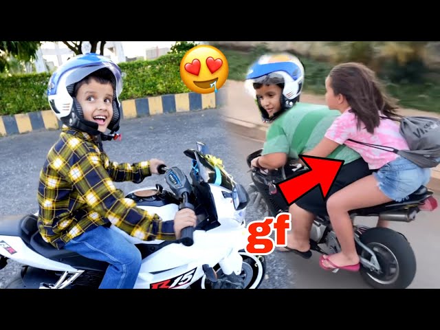 Kunali Ki Bike Par Girlfriend , Sourav Joshi vlog class=