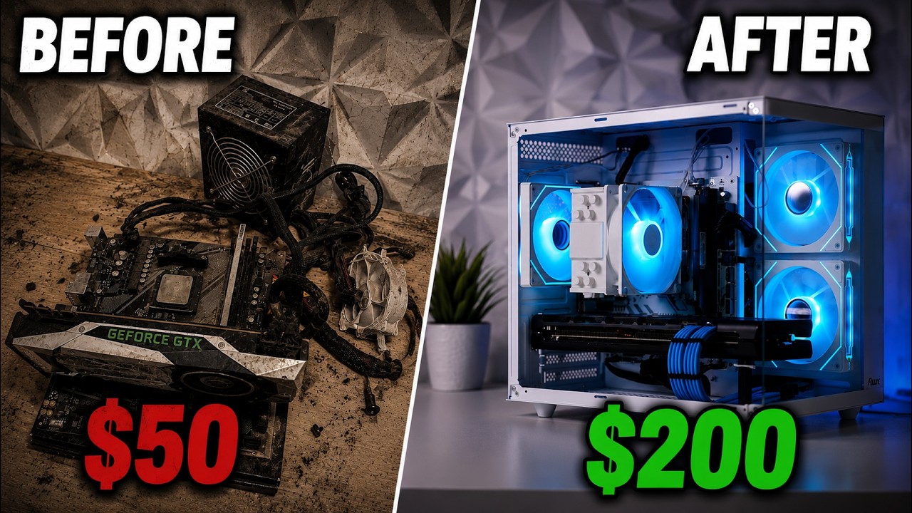 $200 Gaming PC Build in 2026! - RTX 2060 Super + Ryzen 7 3700x