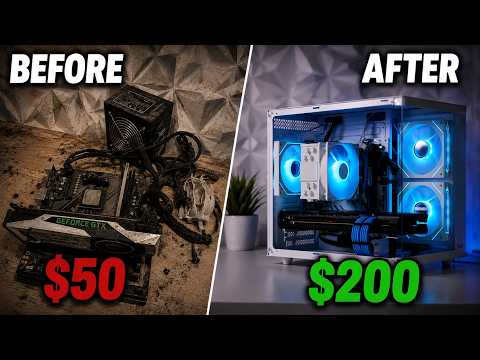 $200 Gaming PC Build in 2026! - RTX 2060 Super + Ryzen 7 3700x